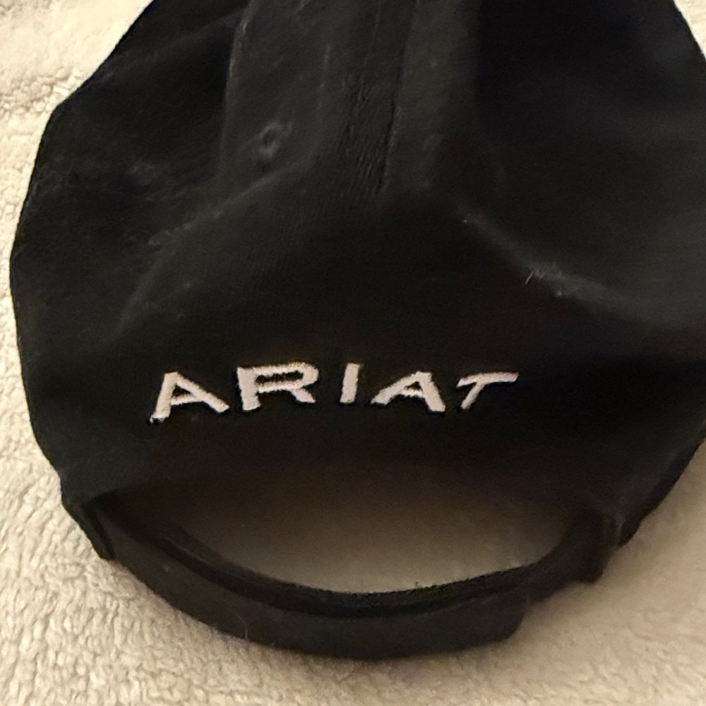 Ariat Bring it Black adjustable Hat shasta wear 1g - Picture 3 of 5